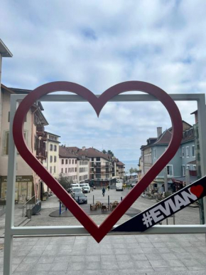 Evian appartement confort Vue lac et parking privé Évian-Les-Bains